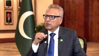Photo of President Arif Alvi
