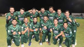 Group Photo of Pakistan Deaf Cricket Team - The winner of Deaf Cricket World Cup 2024