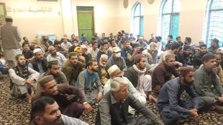 view of audience - more than 70 deaf people participated