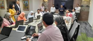 Advance excel class for employees with visual disability