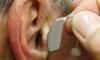 hearing aid on ear