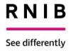 Logo: RNIB - See differently