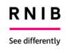 Logo: RNIB - See differently