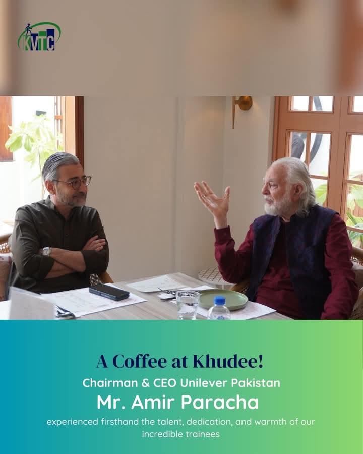 Photo: Mr. Amir and Mr. Abdul Haseeb Khan